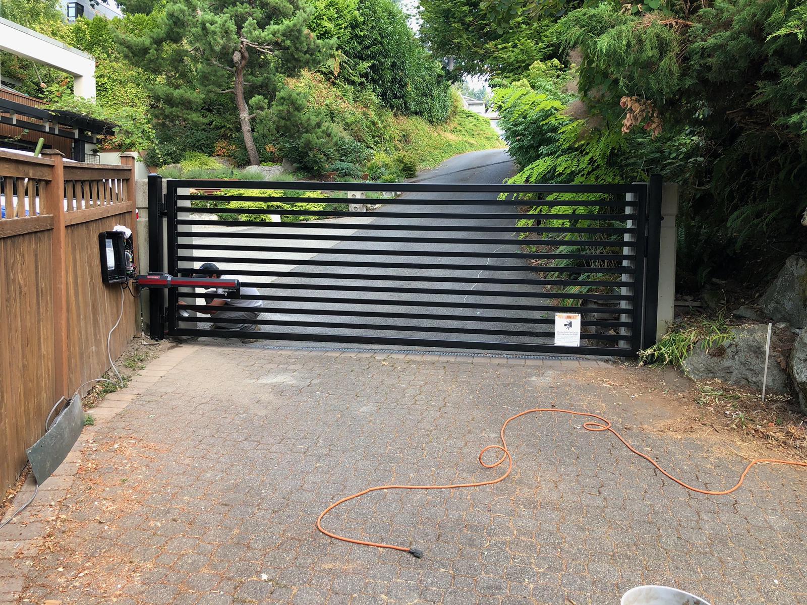Automatic Driveway Gate for Corner Lot Home in Fulshear TX - Image 5